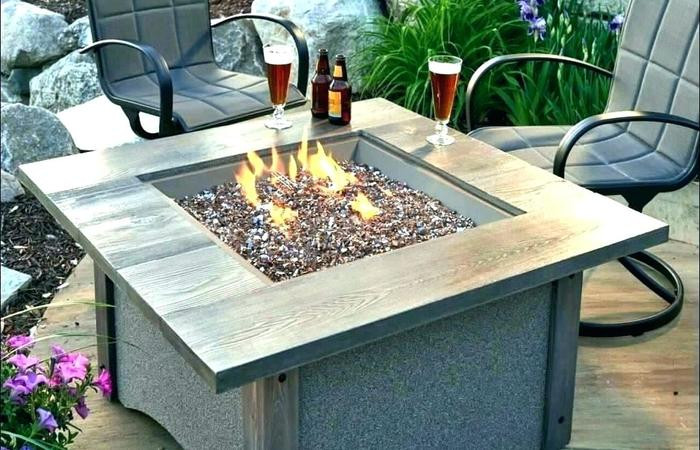 Lowes Fire Pit Patio Set
 Homemade Furniture Patio Fireplace Natural Gas Fire Pit