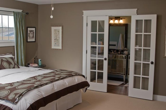 Master Bedroom Double Doors
 Master Bedroom Craftsman Bedroom Indianapolis by