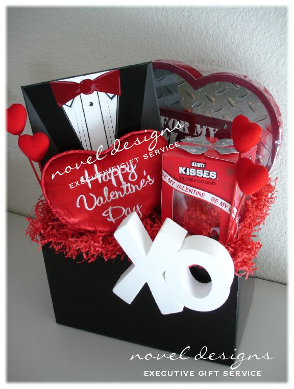 Mens Valentines Day Gift Basket
 Custom For My Man Gift Basket
