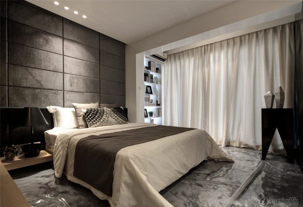 Modern Curtains For Bedroom
 1 bedroom apartment interior design ideas modern bedroom