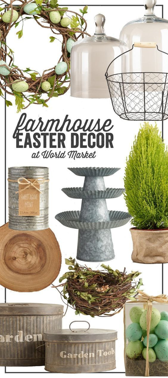 Modern Easter Decor
 Beautiful Farmhouse Easter Decor Get the look at Cost