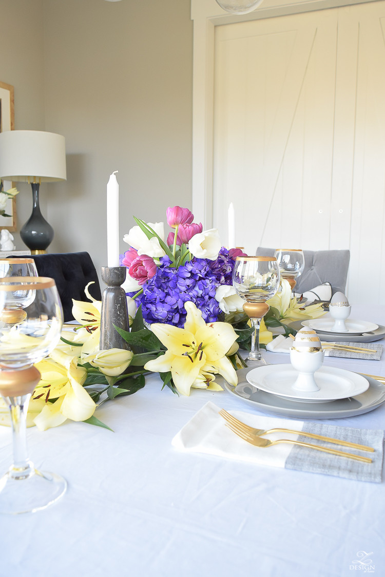 Modern Easter Decor
 A Modern Easter Table Scape Holiday Entertaining Tour