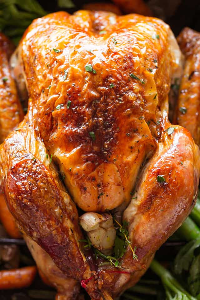 Moist Thanksgiving Turkey Recipe
 Juicy Roast Turkey Recipe with Maple Gravy