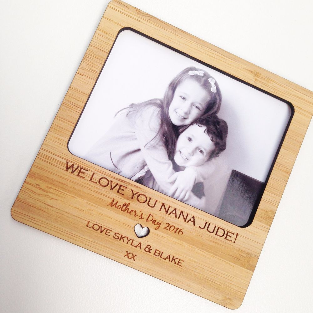 Mother's Day Cards Ideas
 PERSONALISED MOTHER S DAY MAGNETIC BAMBOO WOODEN PHOTO