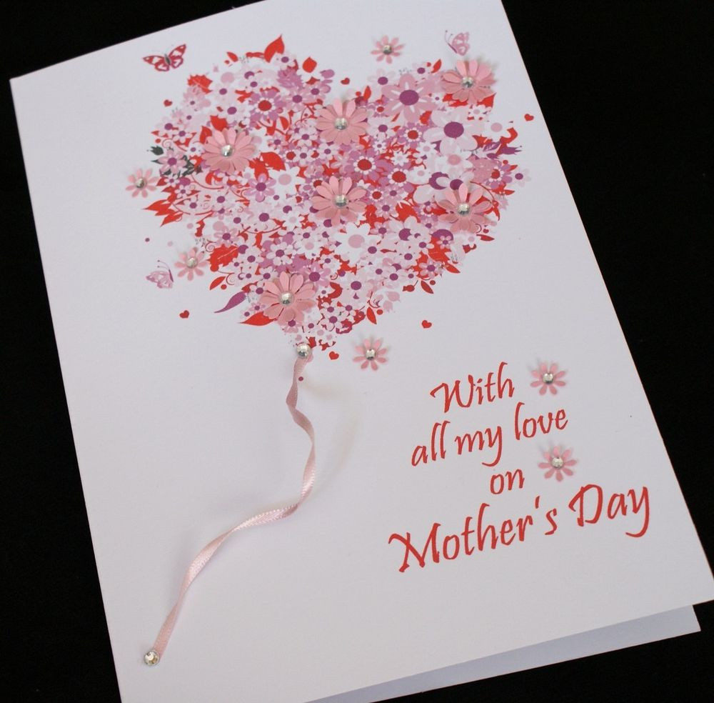 Mother's Day Cards Ideas
 LARGE Handmade Personalised BIRTHDAY or MOTHER S DAY Card
