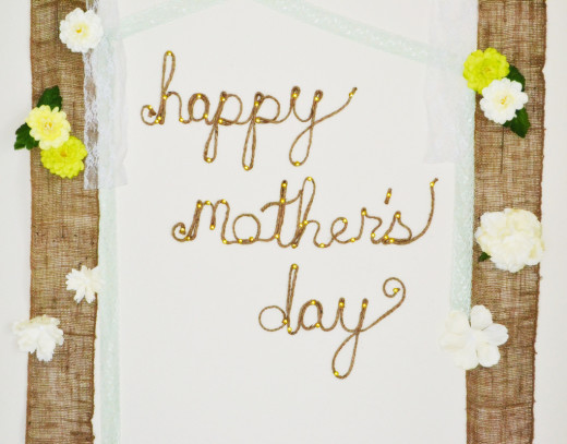 Mother's Day Cards Ideas
 Roped Mother’s Day Sign From Spark & Chemistry