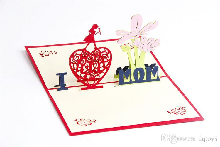 Mother's Day Garden Gifts
 Mother S Day Gift Cards 3D Handmade Greeting Cards I Love