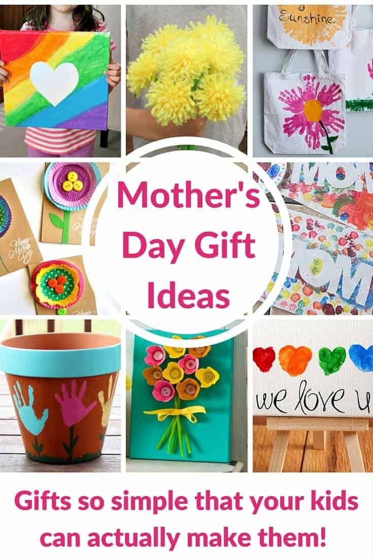 Mother's Day Gift Ideas Pinterest
 Mother s Day Gift Ideas that Kids Can Actually Make