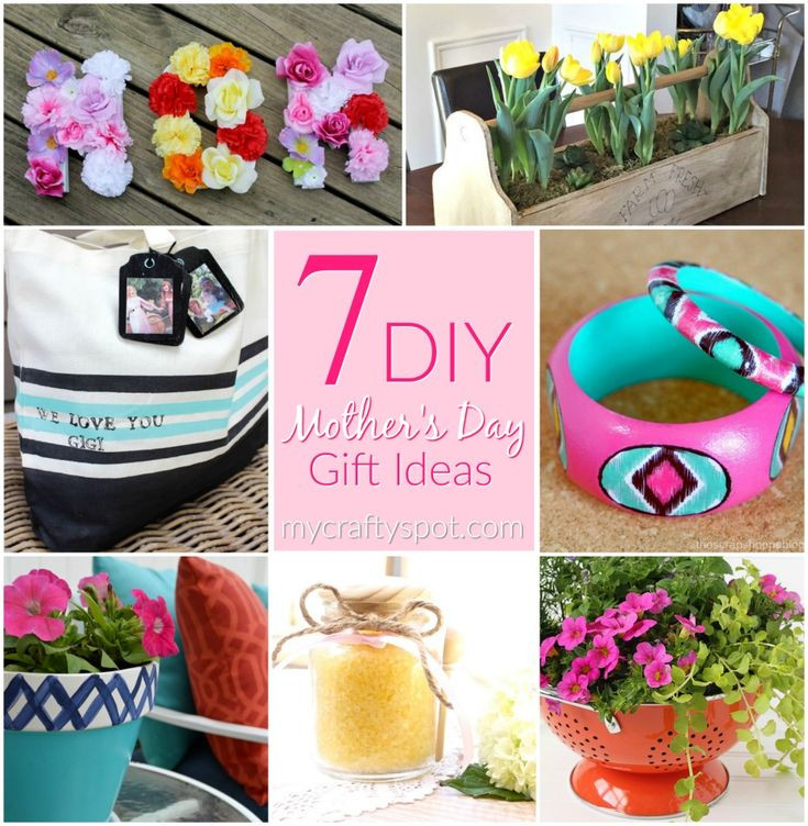 Mother's Day Gift Ideas Pinterest
 7 DIY Mother s Day Gift Ideas My Crafty Spot