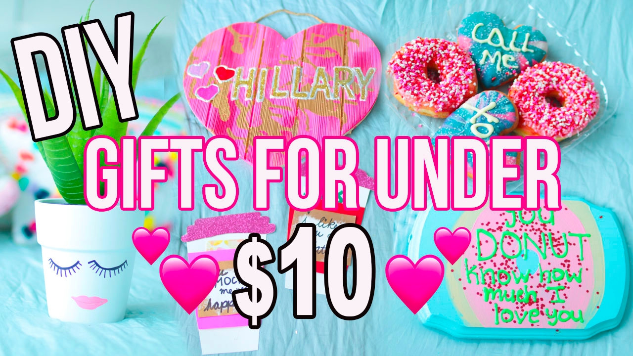 Mother's Day Gifts Under $10
 DIY GIFTS FOR UNDER $10 V Day Gifts For EVERYONE