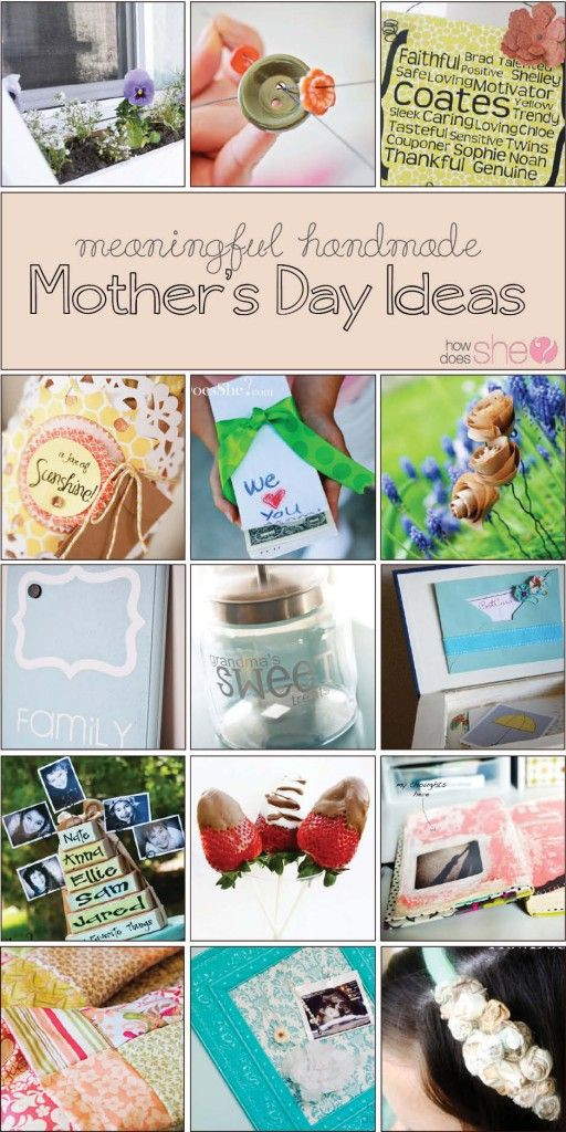 Mother's Day Memorial Gifts
 Beautiful Meaningful Handmade Mother s Day Gift Ideas