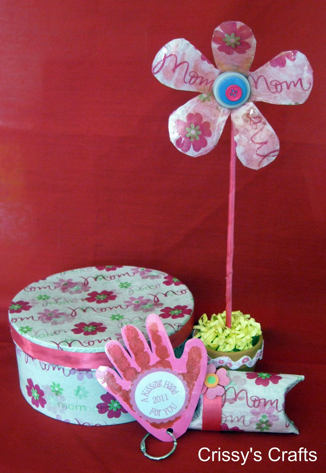 Mothers Day Paper Craft
 Crissy s Crafts Mother s Day Paper Mache Box