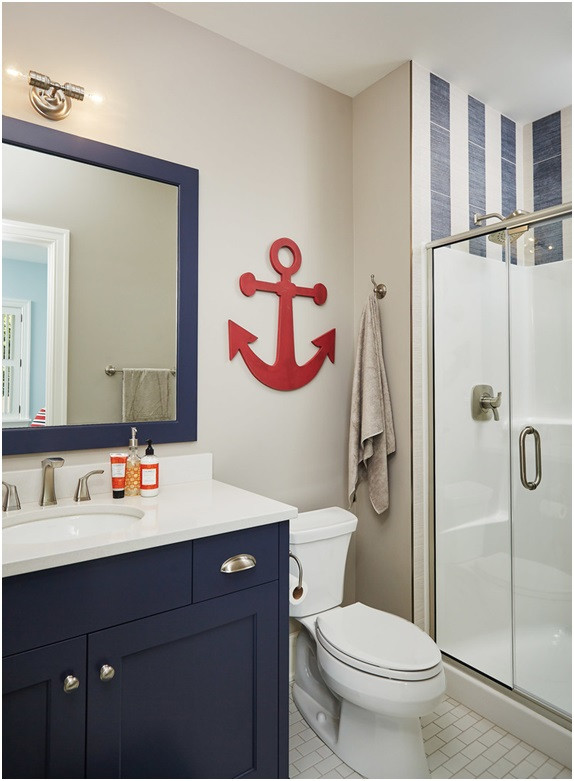 Nautical Bathroom Decor Ideas
 29 Gorgeous Ideas for Bathroom Wall Decor