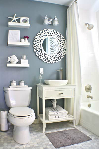 Nautical Bathroom Decor Ideas
 40 Stylish Small Bathroom Design Ideas Decoholic