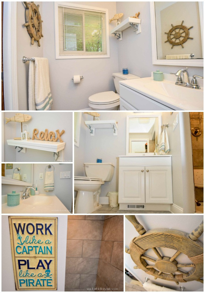 Nautical Bathroom Decor Ideas
 From Pink to Chic A Nautical Bathroom Remodel Horrible