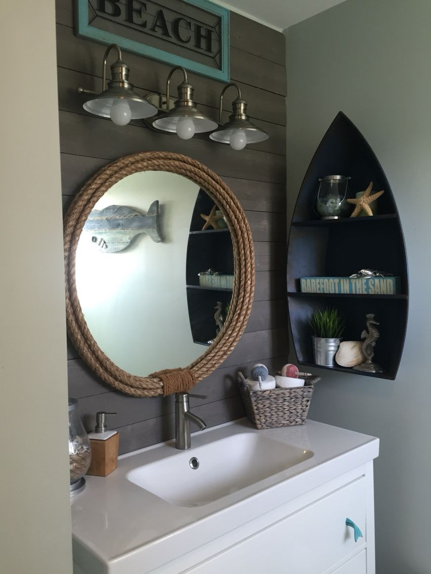 Nautical Bathroom Decor Ideas
 Kids nautical bathroom remodel final results