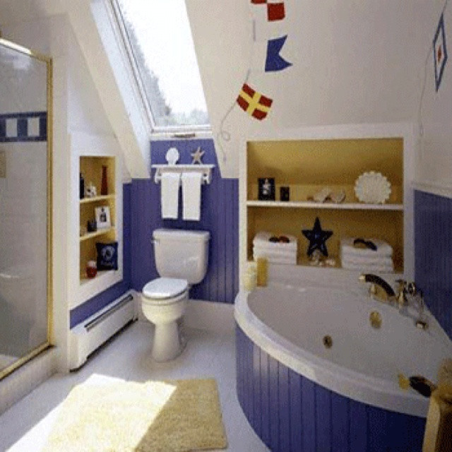 Nautical Bathroom Decor Ideas
 57 best Nautical Themed Bathrooms images on Pinterest