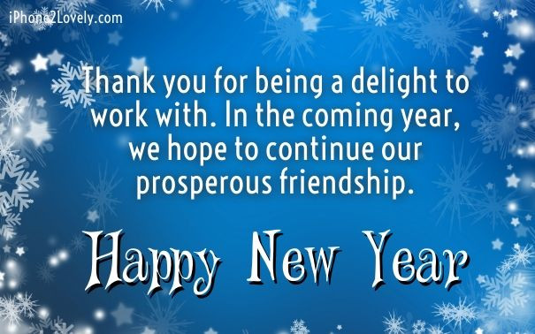 New Year Business Quote
 New Year Wishes For Business