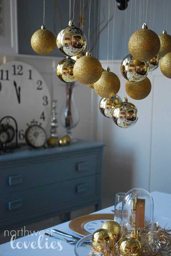 New Year Decor Ideas
 Top 32 Sparkling DIY Decoration Ideas For New Years Eve Party