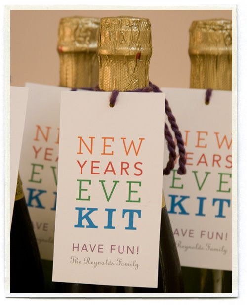 New Year Gifts For Friends
 New Years Eve Kit Christmas t idea for family friends