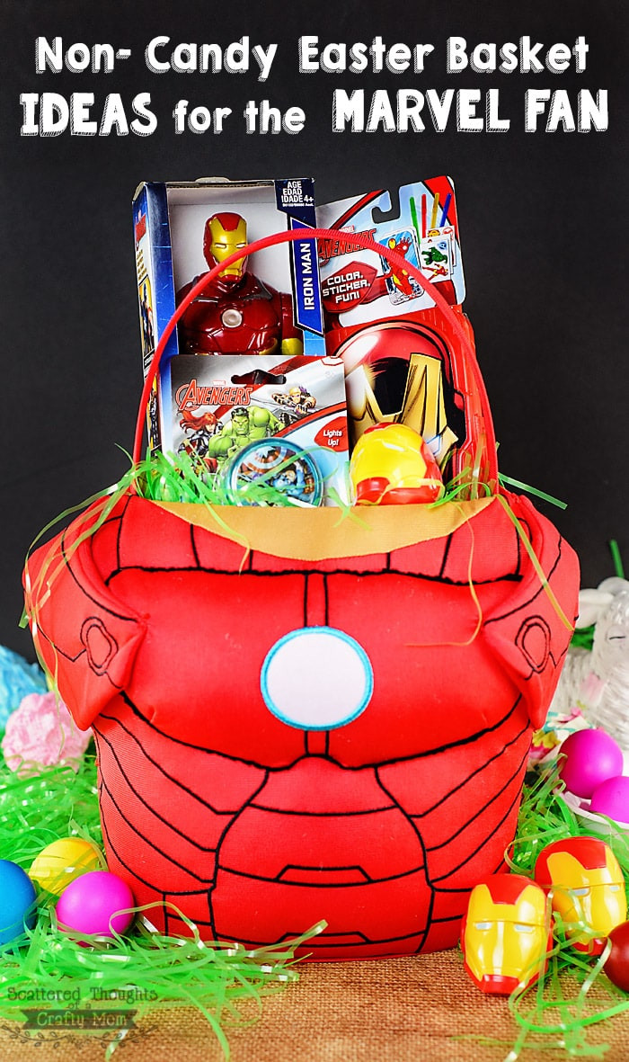Non Candy Easter Basket Ideas
 Non Candy Easter Basket Ideas for your Avengers Fan