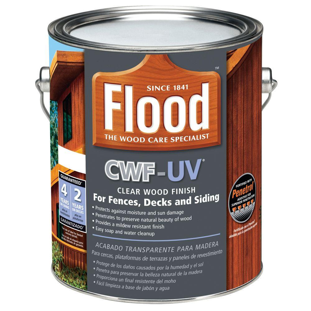 Oil Based Deck Paint
 1 Gal Clear CWF UV Oil Based Wood Finish Exterior Stain