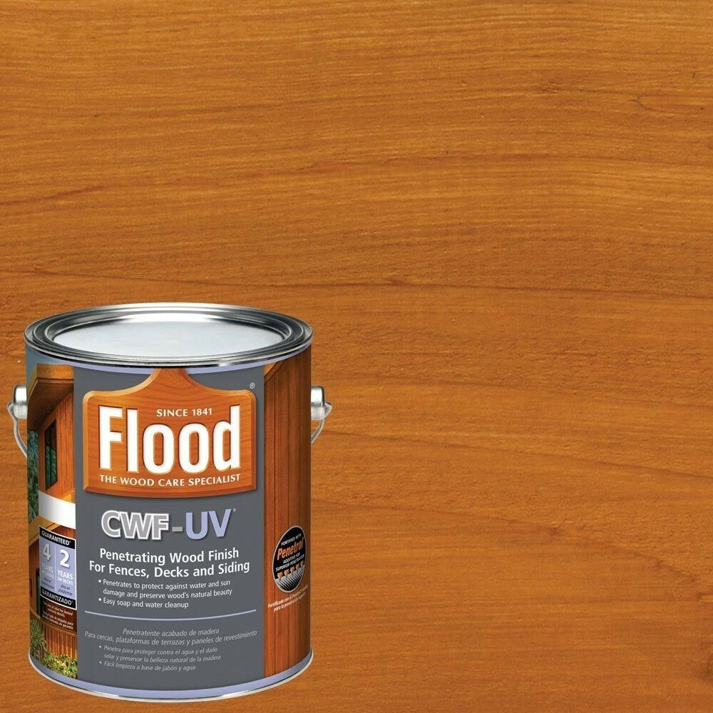 Oil Based Deck Paint
 Exterior Cedar Wood Finish 1 Gal Stain Sealer UV Oil Based