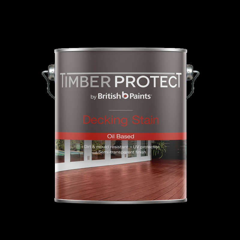 Oil Based Deck Paint
 Timber Protect 4L Merbau Oil Based Decking Stain