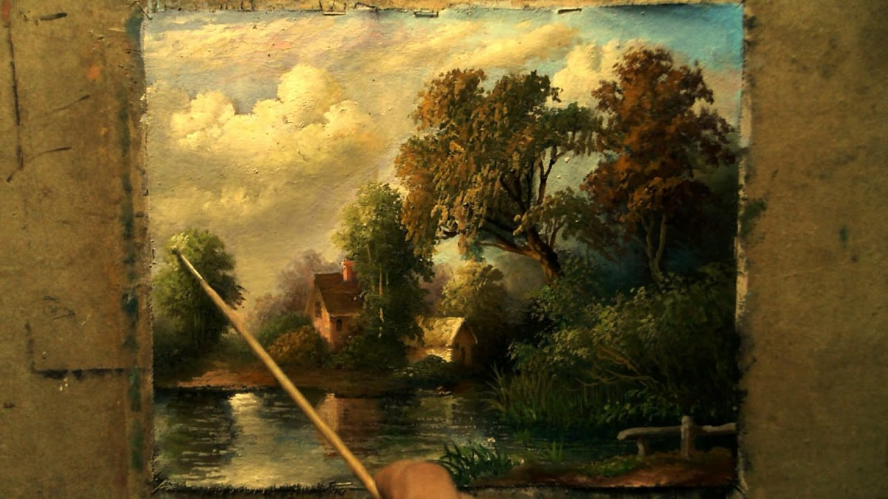 Oil Paintings Landscape
 Painting Landscape Oil Canvas By Yasser Fayad ياسر