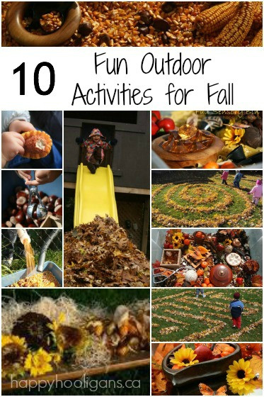 Outdoor Fall Activities
 10 Fun Fall Activities for the Backyard Happy Hooligans