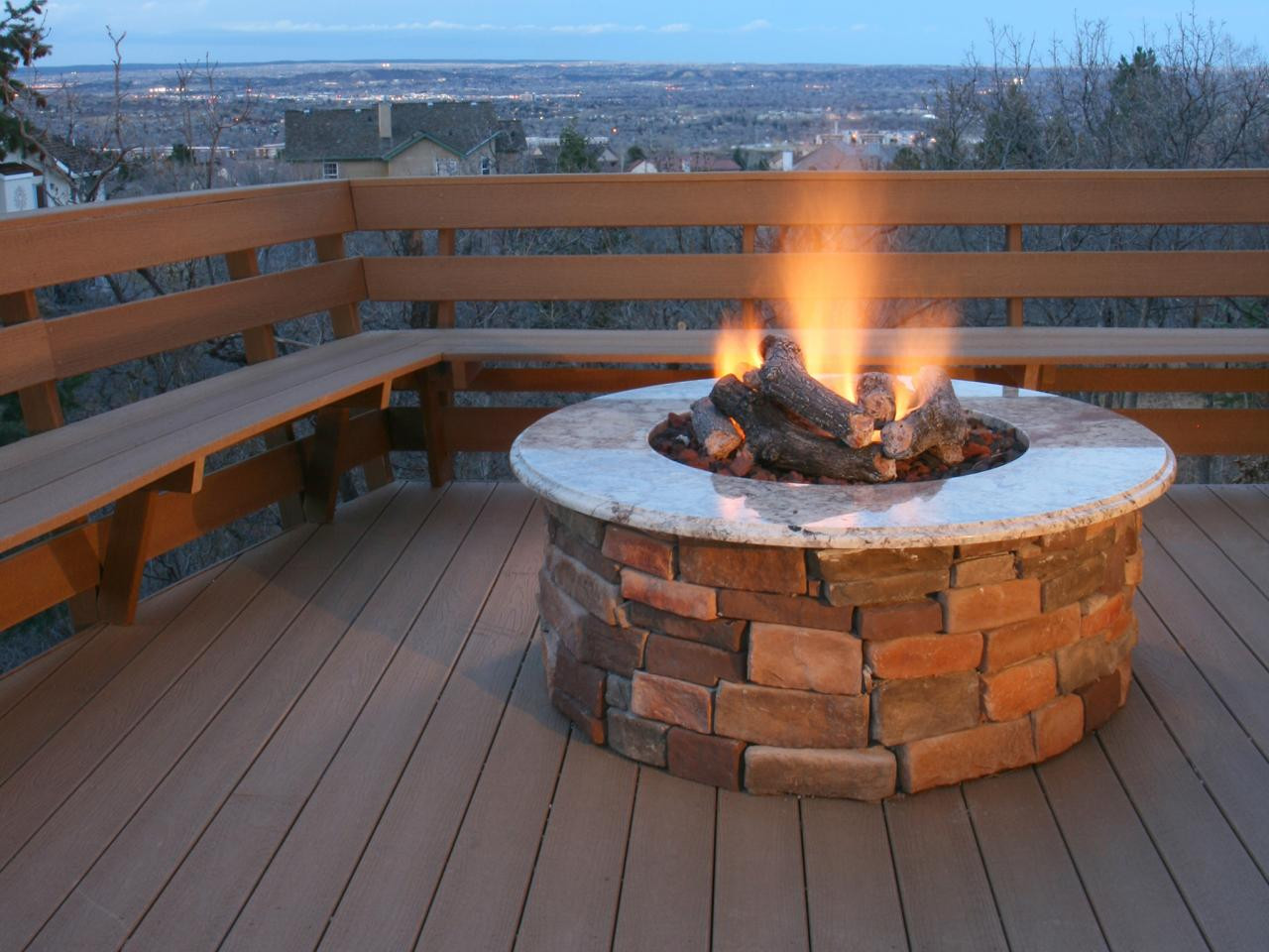 Outdoor Fire Pit Propane
 DIY Outdoor Propane Fire Pit