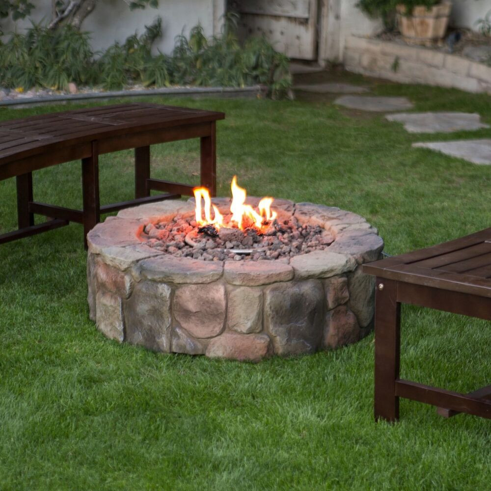 22 Gorgeous Outdoor Fire Pit Propane - Home, Family, Style and Art Ideas