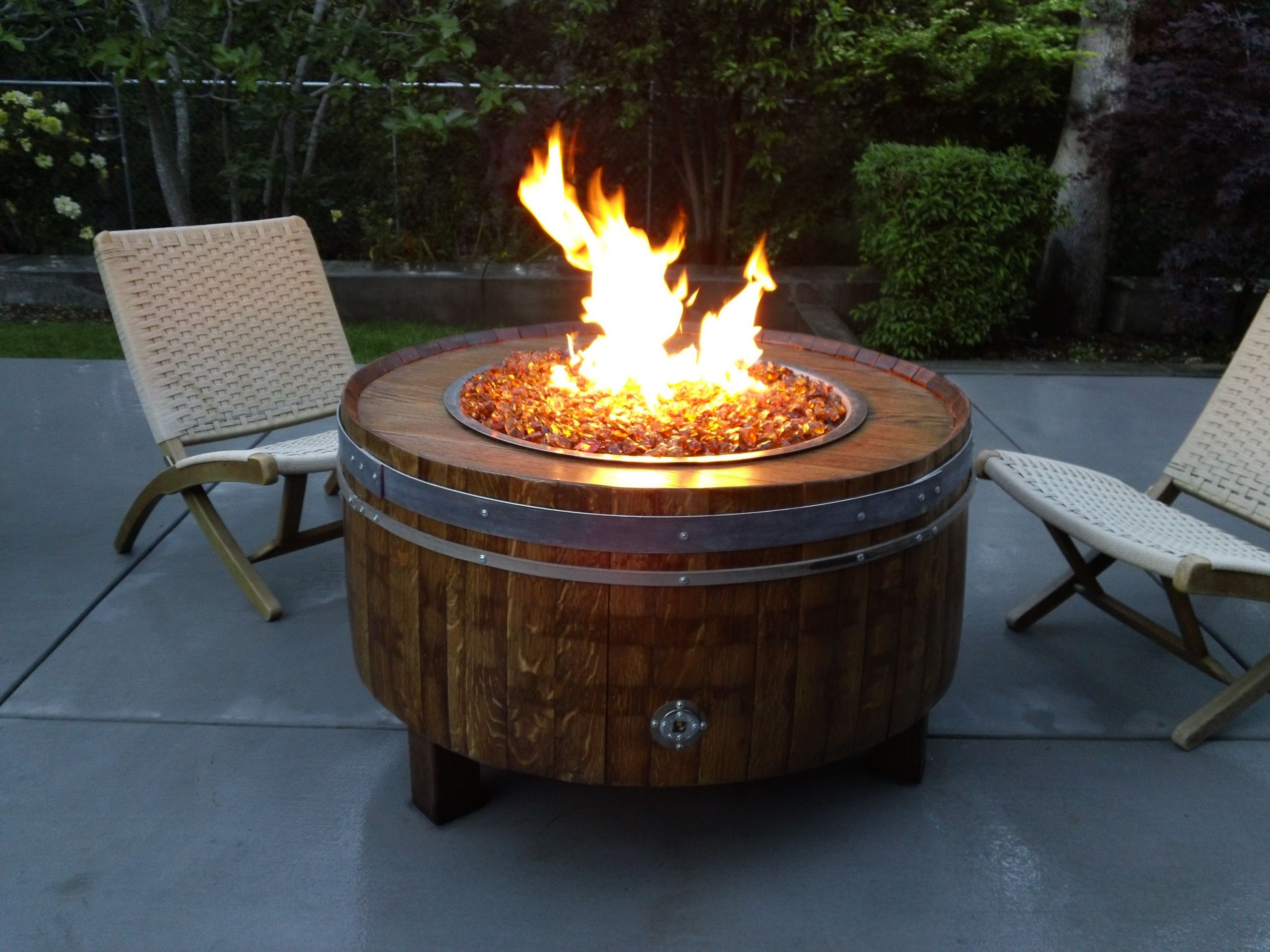 Outdoor Fire Pit Propane
 Wine Barrel Fire Pits Sonoma County Fire Pits SHOP