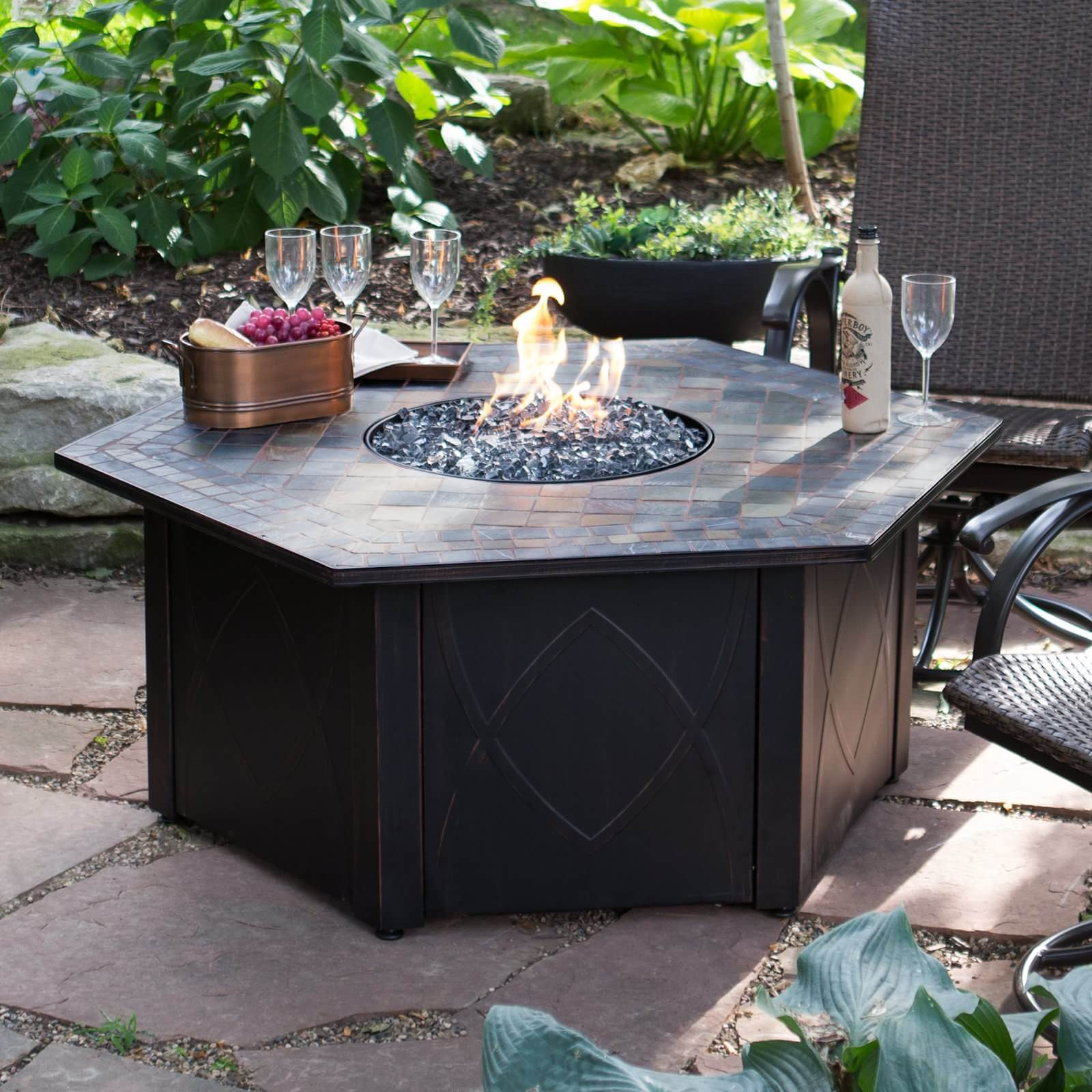 Outdoor Fire Pit Propane
 Top 15 Types of Propane Patio Fire Pits with Table Buying