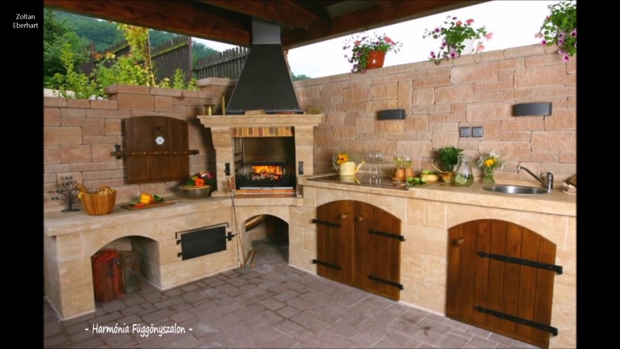 Outdoor Kitchen Fireplace
 154 outdoor kitchen or fireplace ideas
