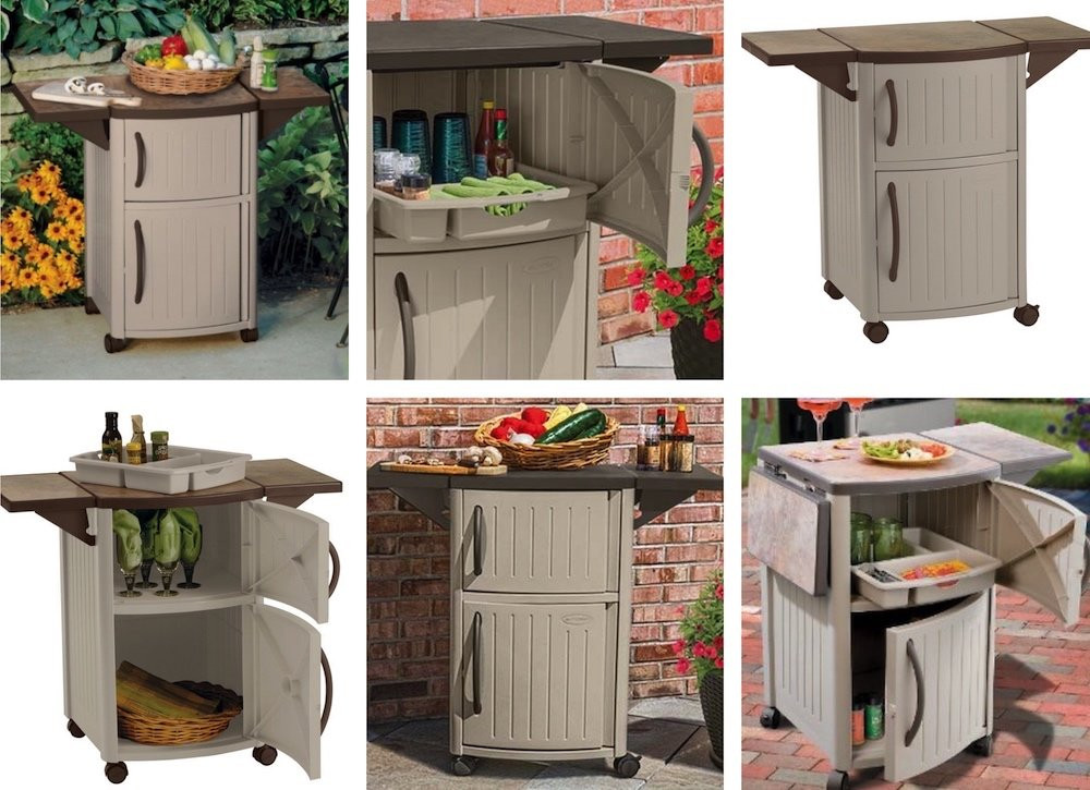 Outdoor Kitchen Prep Station
 Suncast Outdoor Prep Station 8 Best Buys for an Outdoor