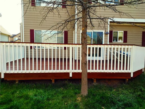 Painting Deck Railing
 Stains Happenings and Deck restore on Pinterest
