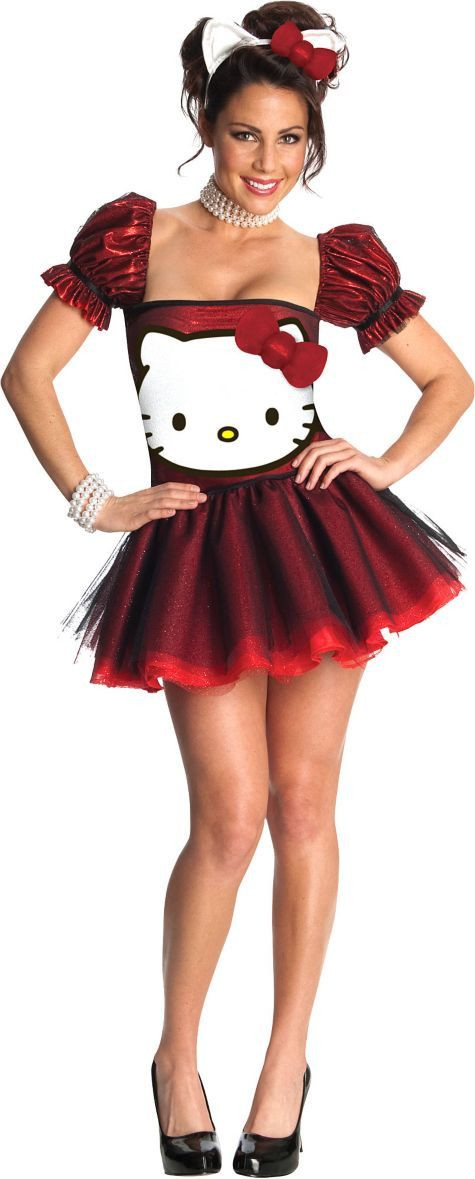Party City Sexy Halloween Costumes
 Adult Sequin Hello Kitty Costume Party City