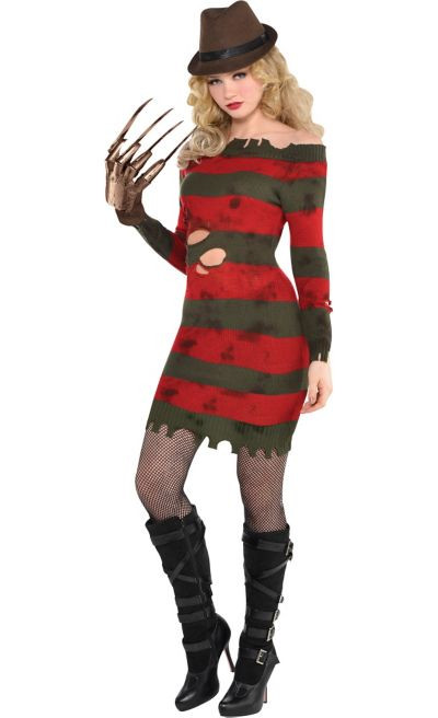 Party City Sexy Halloween Costumes
 Adult Miss Krueger Costume A Nightmare on Elm Street