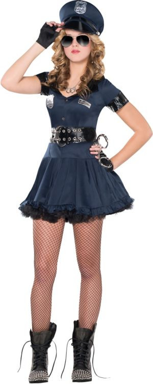 Party City Sexy Halloween Costumes
 Teen Girls Locked N Loaded Cop Costume Party City