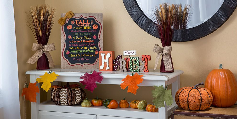 Party City Thanksgiving Decorations
 Thanksgiving Home Decor