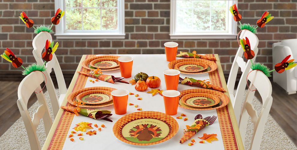 Party City Thanksgiving Decorations
 Thanksgiving Dinner Party Supplies Party City