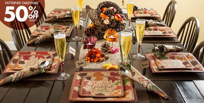 Party City Thanksgiving Decorations
 Thanksgiving Autumn Traditions Party Supplies Party City