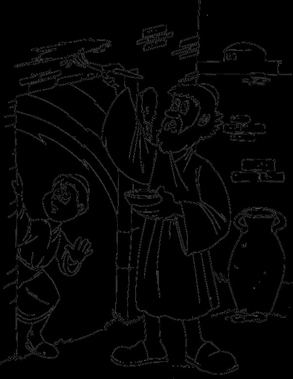 Passover Activities For Sunday School
 Passover coloring page