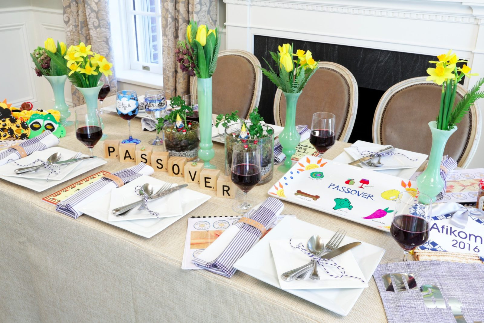 Passover Decoration Ideas
 The Fun Passover Table Breaking Matzo
