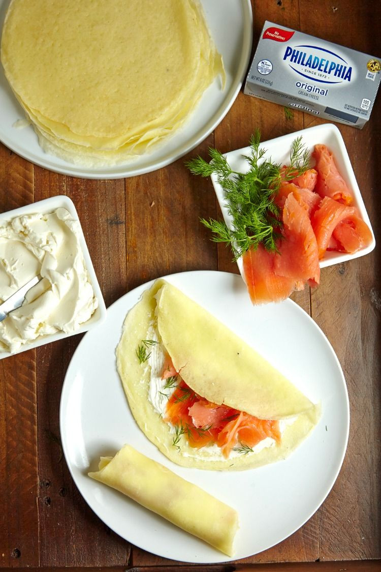 Passover Salmon Recipe
 Passover Crepes with Cream Cheese and Smoked Salmon