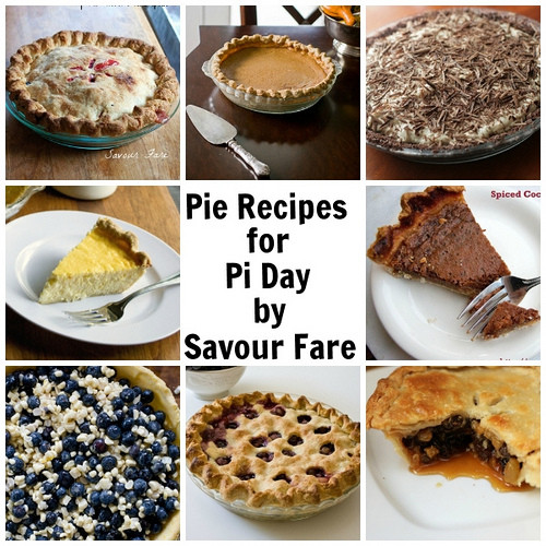 Pi Day Food
 Pi Day Pie Recipes Round Up