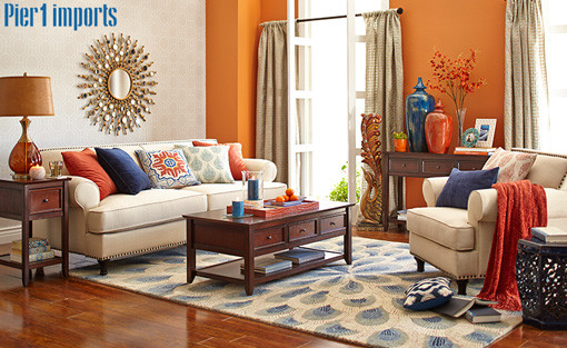 pier one living room images
