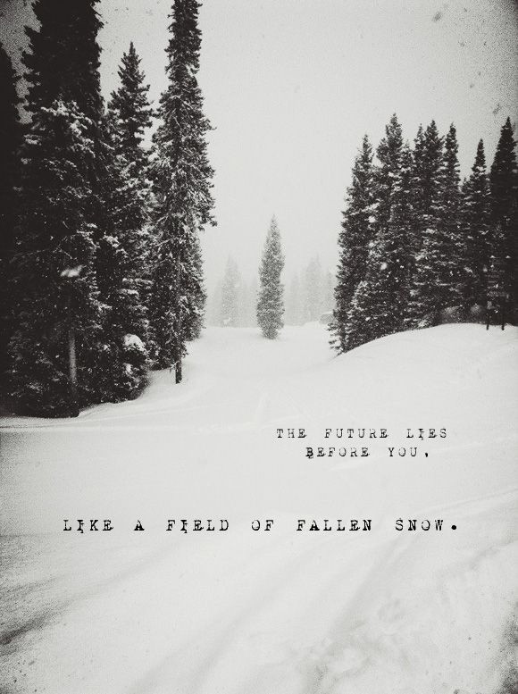 Positive Winter Quotes
 The First Snowfall Inspirational Quotes