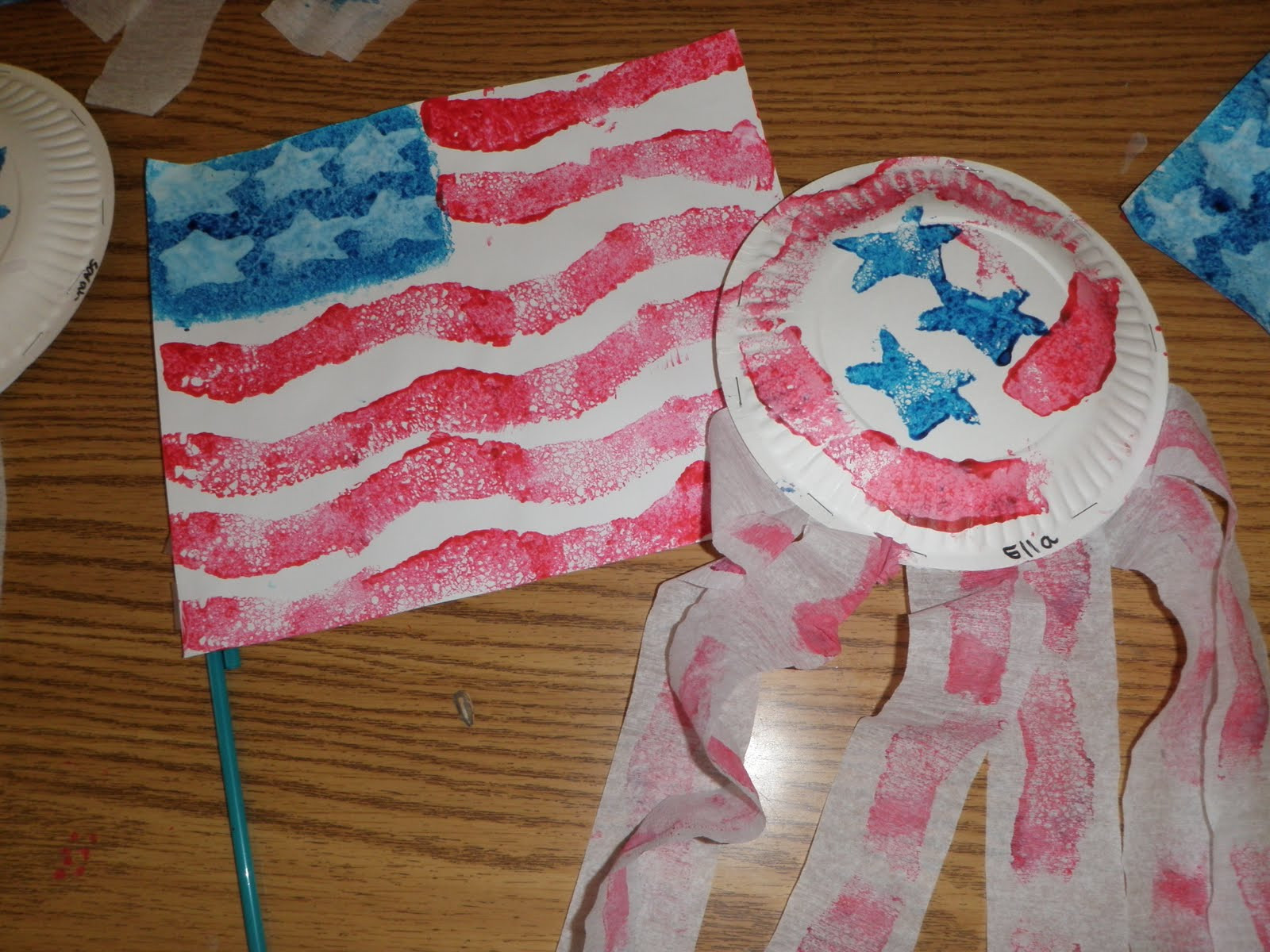 Preschool Fourth Of July Crafts
 Preschool Crafts for Kids 4th of July Flag and Shaker Craft